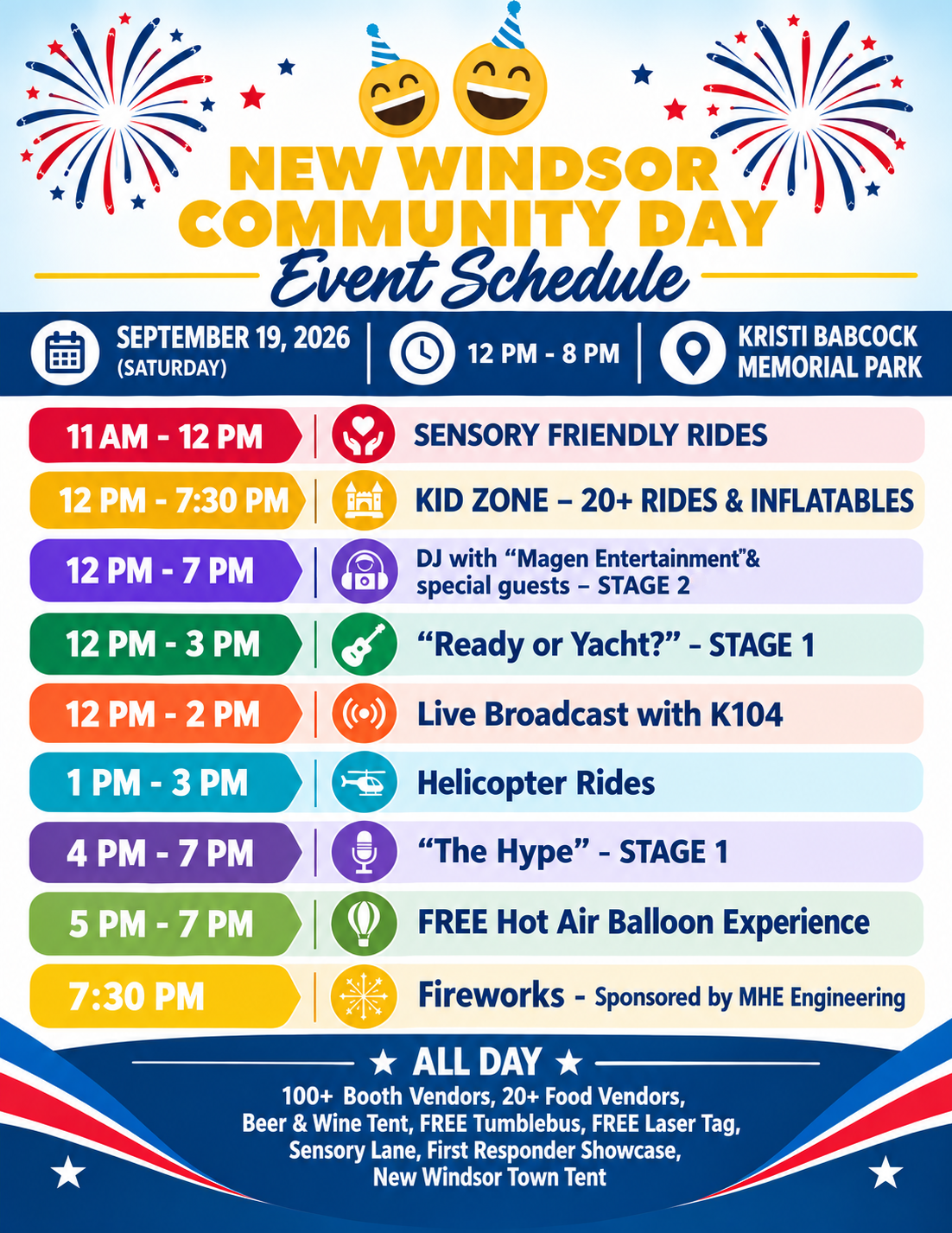 2026 Community Day Schedule
